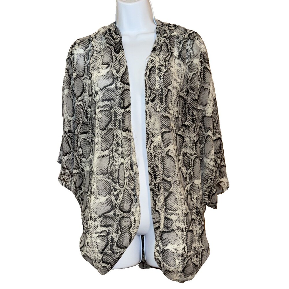 Mod On Trend Women Cover Up Size M Animal Print Beach Summer Coastal